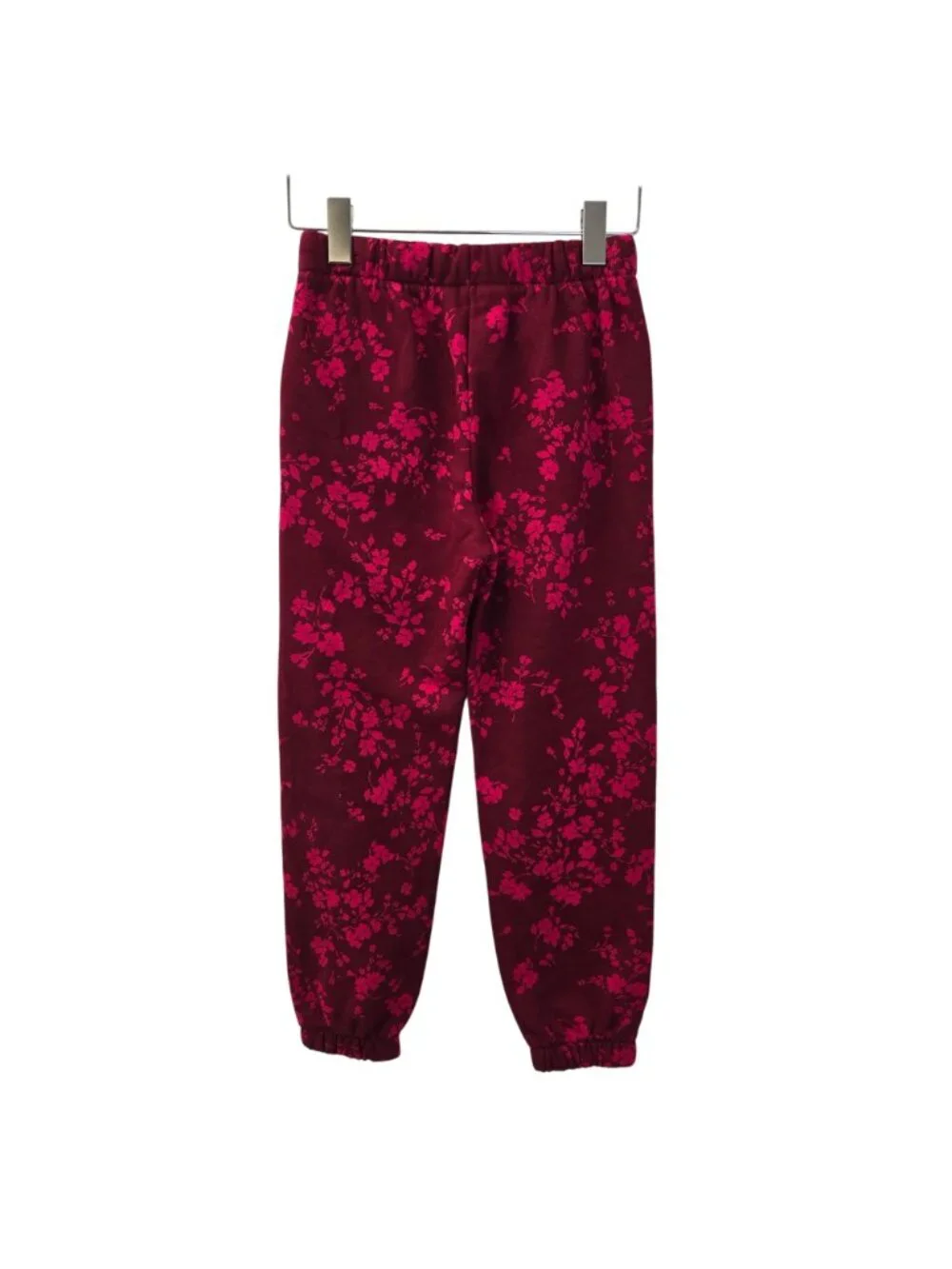 Gap Kids Floral Drawstring Jogger Sweat Pants Size Girl's Medium